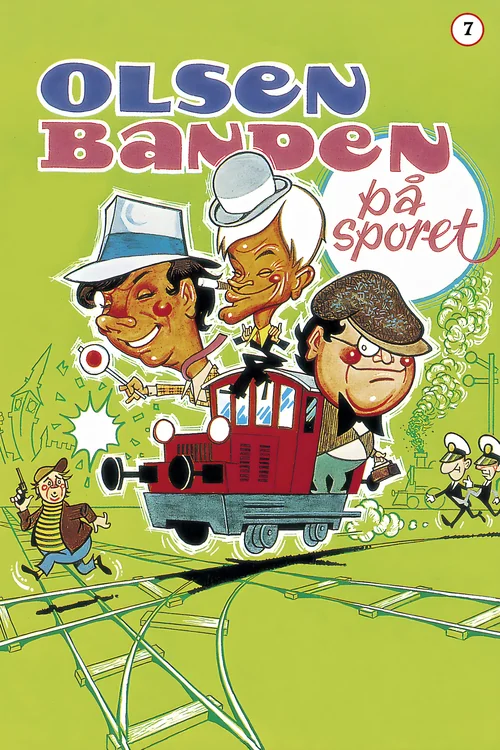 Poster for Olsen-banden på sporet