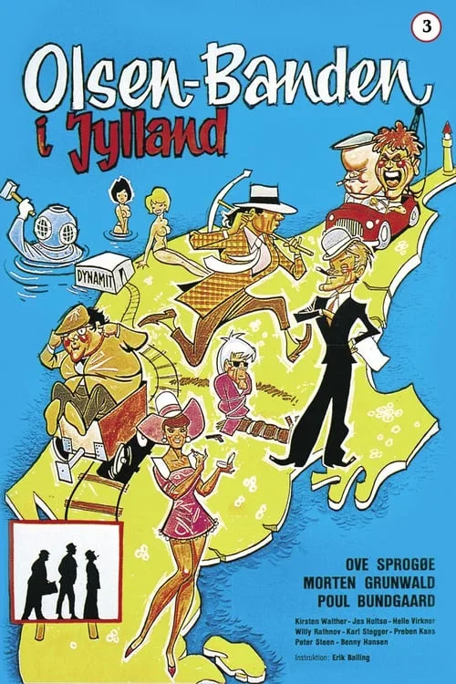 Poster for Olsen-banden i Jylland